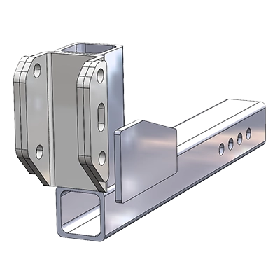 Harmar AL1252HD Class 3 Heavy-Duty XL Hitch Adapter – 2" Drop