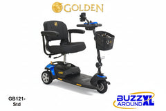 Golden Buzzaround XL 3-Wheel Mobility Scooter – GB121-STD