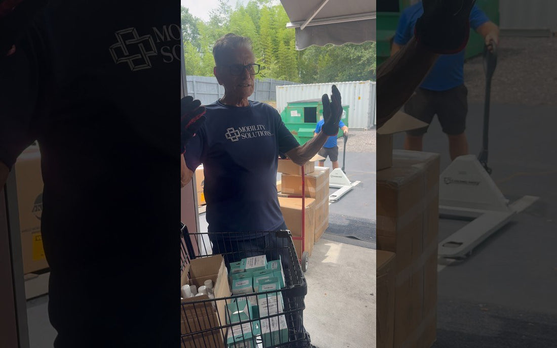 Customer story: Eddy with his Amigo power chair — video still