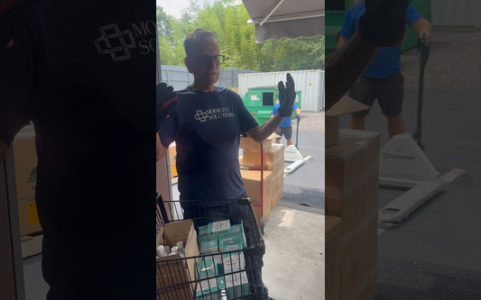 Customer story: Eddy with his Amigo power chair — video still
