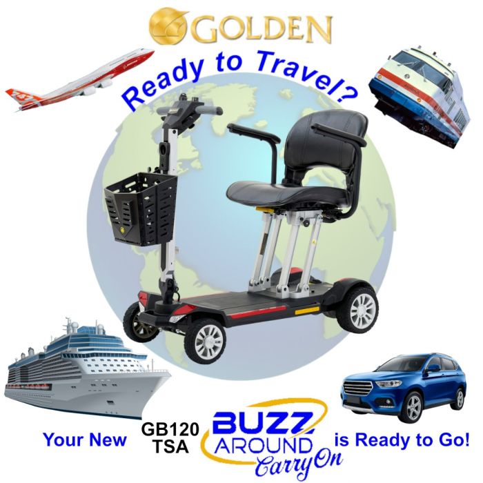 Golden Technologies GB-120 CarryOn Scooter – Four Years Later