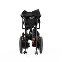 AEROLUX 2C Power Wheelchair folded for transport, rear view