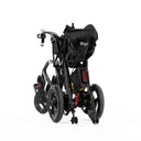 AEROLUX 2C Power Wheelchair folded for transport, left angle