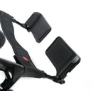 AEROLUX 2C Power Wheelchair adjustable footrest detail