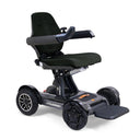 Golden Ally Sport GP305 power wheelchair in Carbon Fiber, three-quarter front-right view
