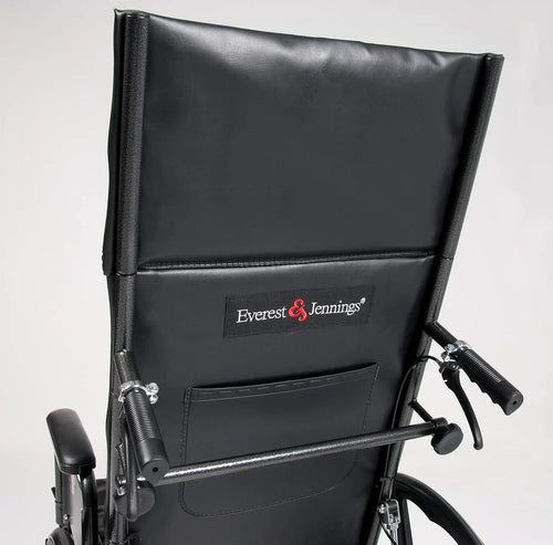 Advantage Recliner Wheelchair, Full Arm, Elevating Legrest, Bariatric — view 2