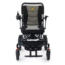Golden Stride GP301 power wheelchair, front view showing seat and armrests