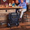 Golden Stride GP301 folded and stored with a Golden carry bag