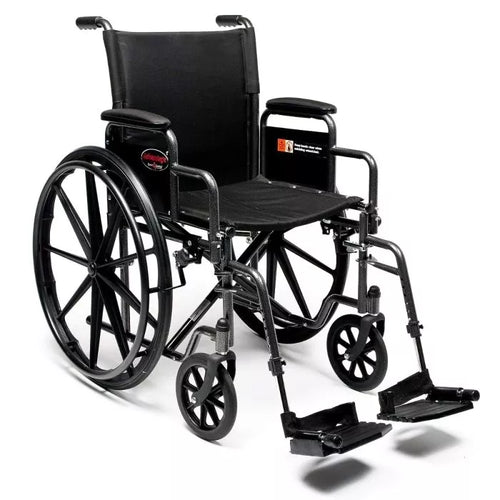 Rental Standard Manual Wheelchair Lightweight 250 LB Capacity