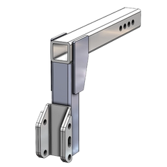 Harmar AL1256HD Class 3 Heavy-Duty XL Hitch Adapter – 6" Drop