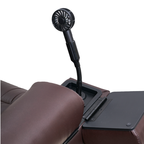 Golden lift chair optional accessory - personal cooling fan on a gooseneck arm