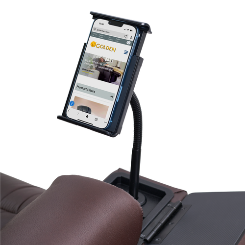 Golden lift chair optional accessory - tablet holder with wireless charger