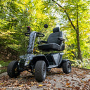 BAJA Wrangler 2 Heavy-Duty All-Terrain Outdoor Mobility Scooter - features closeup