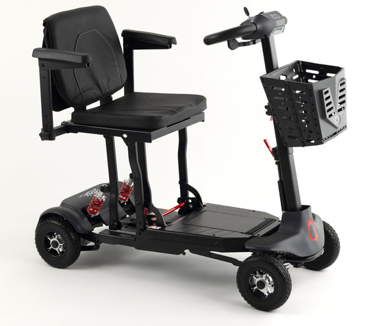 Monarch Genie Auto Remote-Folding Mobility Scooter  GREY COLOR 