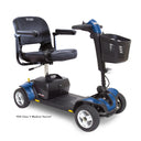 Go Go® Sport 4-Wheel Portable Scooter - Quad Configuration - Blue - Right Side - Image 5