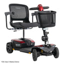 Pride Go-Go Endurance AL+ (2026 revision) in Garnet Red, right view