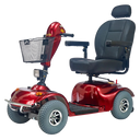 Golden Avenger GA541 4-Wheel Heavy-Duty Mobility Scooter - Red