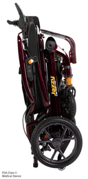 Jazzy Carbon HD folded for transport