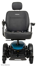 Pride Mobility Jazzy EVO 614 Mid-Wheel Drive Power Wheelchair - front view