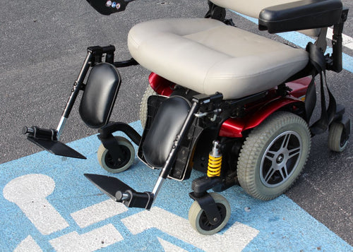 Elevating Leg Rests with 8.5″×6″ Foot Plates (Pair) — view 2