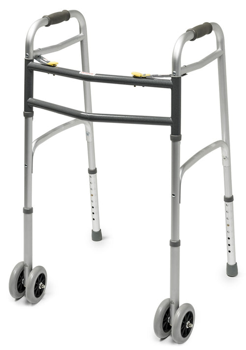 Heavy-Duty Bariatric Folding Walker - 500 lb Capacity