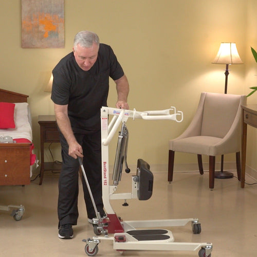 BestStand SA182H in use with patient