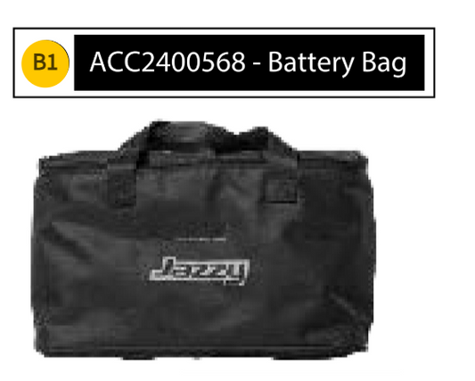 BATTERY TRAVEL BAG,SMALL FOLDABLE POWER CHAIR ACC2400568