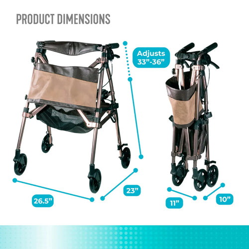 Stander Elite Travel Rollator