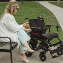Multi Pocket Organizer shown mounted on an AEROLUX 2C power chair