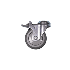 BestCare 4" Rear Caster With Brake — Replacement Part