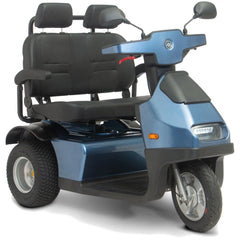 AfiScooter S3 3-Wheel Dual-Seat Two-Passenger Mobility Scooter