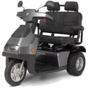 AfiScooter S3 Dual Seat Two-Passenger 3-Wheel Mobility Scooter - Grey - Right Side - Image 4