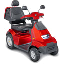 AfiScooter S4 Solo Rider 4-Wheel Mobility Scooter - Red - Right Side - Image 4