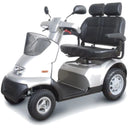 AfiScooter S4 Dual Seat Two-Passenger 4-Wheel Mobility Scooter - Silver - Left Side - Image 3