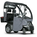 AfiScooter S4 Dual Seat Two-Passenger 4-Wheel Mobility Scooter - Silver - Left Side - Image 7