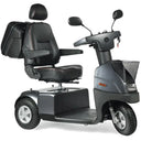 AfiScooter C3 3-Wheel Compact Tiller Mobility Scooter - Gray - Left Side - Image 7