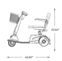 Amigo RD Standard 3 Wheel Mobility Scooter - Rear Drive Model - Image 6