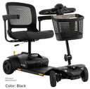 Pride Go Go Elite Traveller Gen 3 in Black — optional Pride shroud kit colour