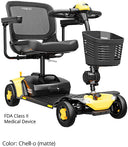 Pride Go Go Elite Traveller Gen 3 Platinum in Chell-O — optional Pride accessory panel colour