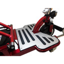 Triaxe Cruze in red, side profile