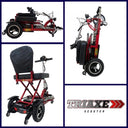Triaxe Cruze 3-wheel foldable mobility scooter, primary view