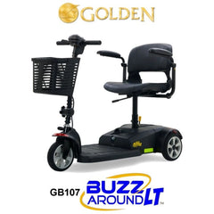 Buzzaround LT 3-Wheel Lightweight Portable Mobility Scooter 300 lbs