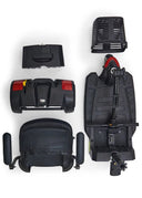 Buzzaround LT 3-Wheel Tri-Configuration Portable Scooter - Red - Image 3