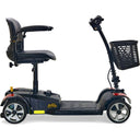 Buzzaround LT 4-Wheel Quad Configuration Portable Scooter - Red - Left Side - Image 9