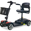 Buzzaround LT 4-Wheel Quad Configuration Portable Scooter - Red - Right Side - Image 7