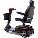 Buzzaround LX 3-Wheel Tri-Configuration Full Size Portable Scooter - Red - Rear - Image 5