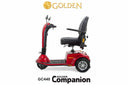 GC440 Companion 4-Wheel Full-Size Stability Scooter - NEW - Red - Image 5