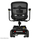 Go Go Elite Traveller 2 Platinum 4-Wheel Scooter in Black Platinum, Rear View