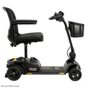 Go Go Elite Traveller 2 Platinum 4-Wheel Scooter in Black Platinum, Right View