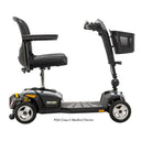 Go-Go Endurance Li 4-Wheel Lithium Battery Scooter in Gray, Right View